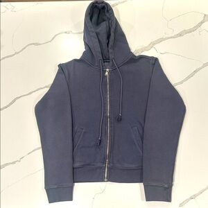 Brandy Melville Navy Blue Hoodie